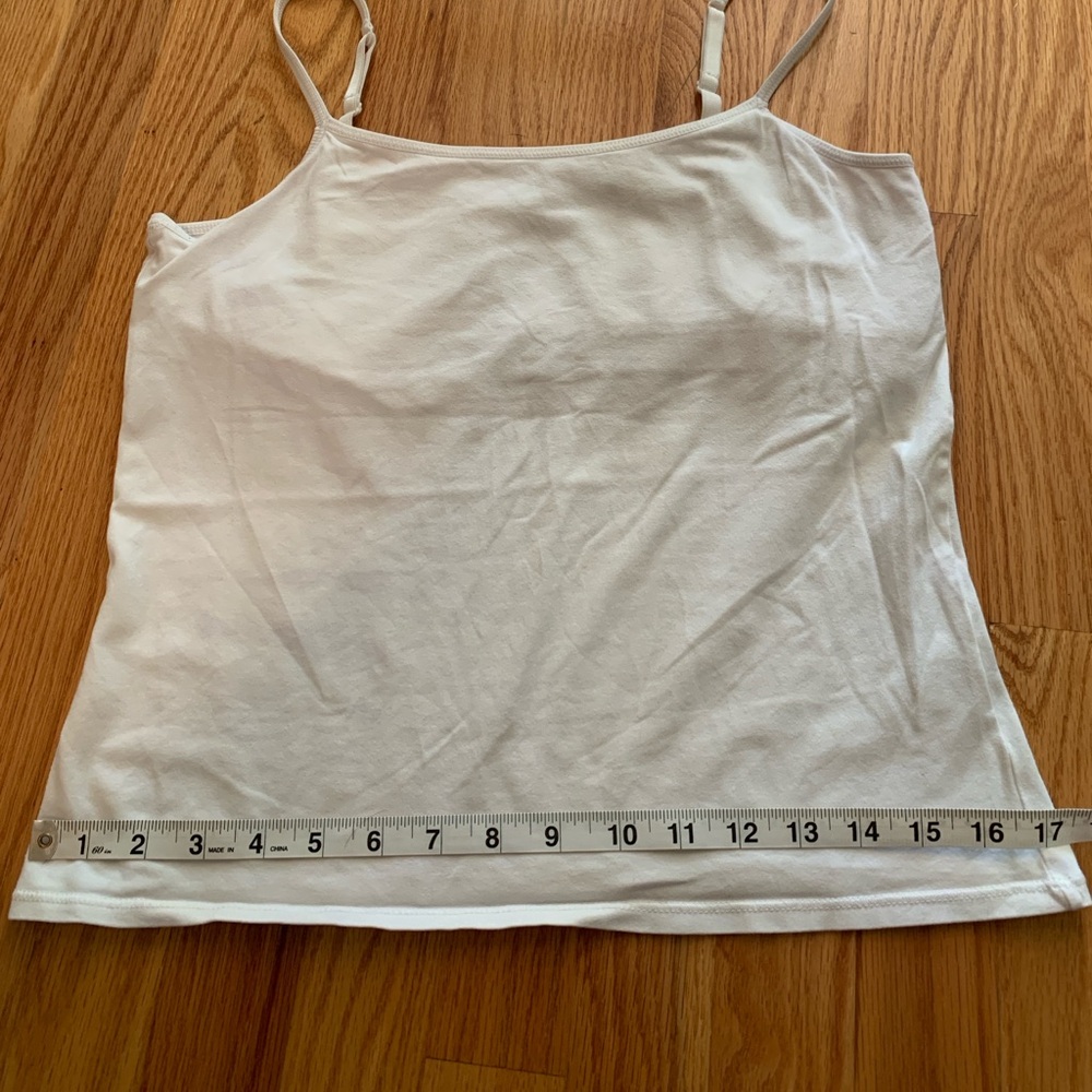 Bundle of 3 large Camisole Tanks by Torrid, JJill, & Inc in Aqua, Berry & White - Picture 13 of 16